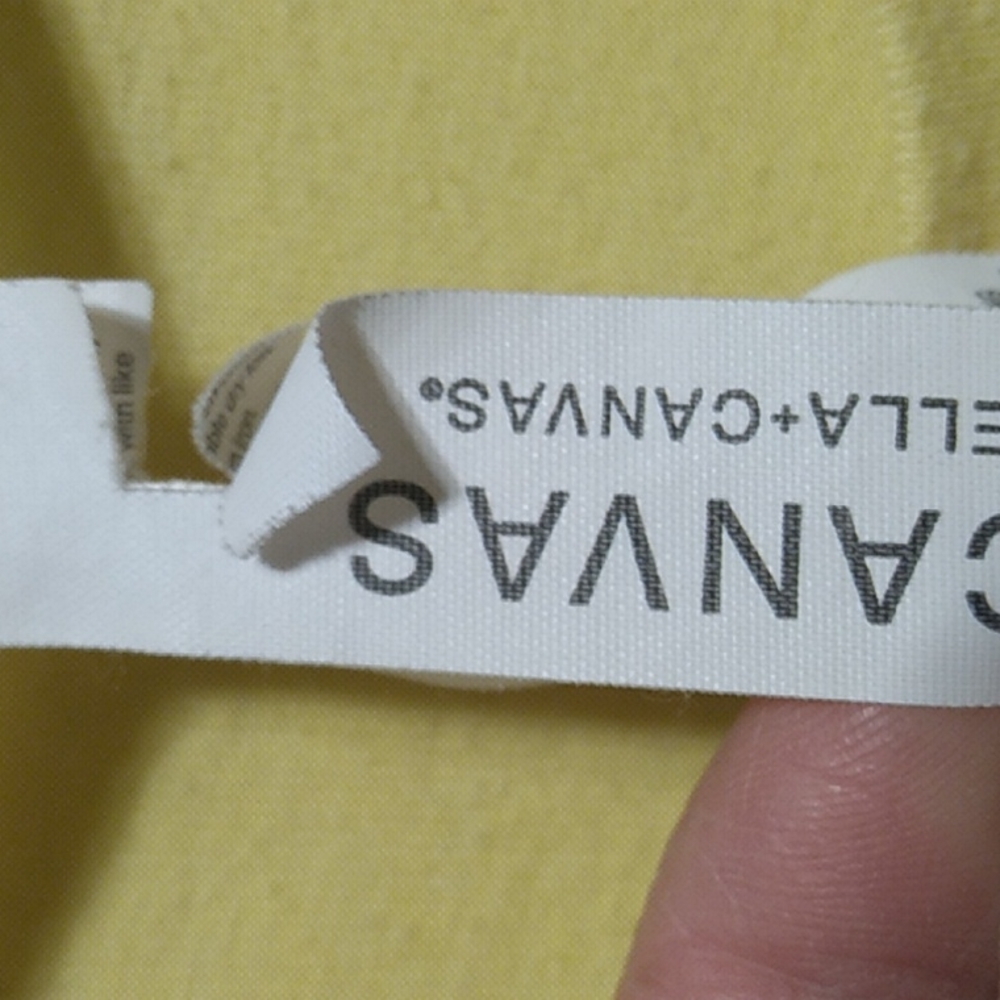 LAST DROP! Don't Be Salty Bella Canvas Tee Sz.M Made In USA Has Wash Wear - Picture 4 of 6